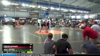 160 lbs Round 2 (6 Team) - Kody Sigmon, Assassins WC - Black vs Tristan Rhoades, Tiger Elite