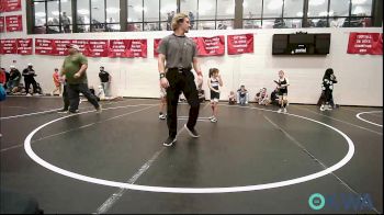 47-54 lbs Quarterfinal - Sydney Bach, Weatherford Youth Wrestling vs Rowan Falcon, Independent