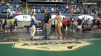 122 lbs Rnd Of 32 - Jordan Johnston, Virginia vs Brooklyn Harding, Oklahoma