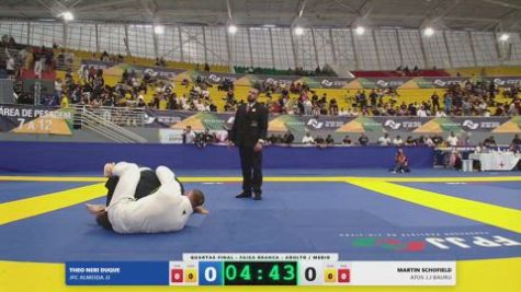 MARTIN SCHOFIELD vs THEO NERI DUQUE 2026 FPJJ Circuito Paulista GI Etapa 3