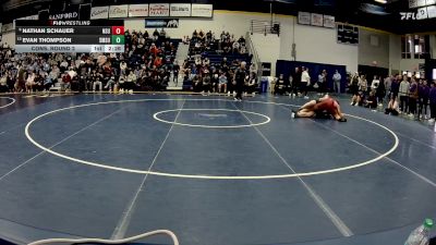 285 lbs Cons. Round 2 - Nathan Schauer, Northern State vs Evan Thompson, Southwest Minnesota State