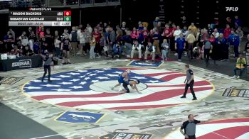 Champ. Round 1 - Mason Backous, Aberdeen Central vs Sebastian Castillo, Beresford/Alcester-Hudson