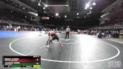 126 lbs Champ. Round 1 - Charles Sadek, Union Mine vs Israel Flores, Lincoln (Stockton)