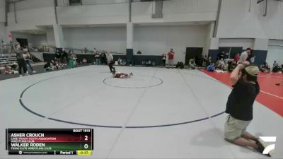 65 lbs Cons. Round 4 - Asher Crouch, Lake Travis Youth Association Wrestling Club vs Walker Roden, Texas Elite Wrestling Club