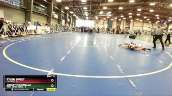 92 lbs Rd# 6- 9:00am Saturday Final Pool - Tyler Sweet, Cali Red vs JOSEPH GUANELLA, West Coast Riders