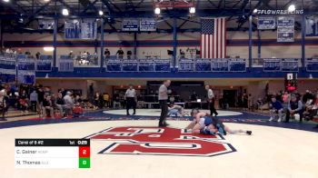 138 lbs Consi Of 8 #2 - Clay Gainer, Hempfield vs Nathan Thomas, Elizabethtown