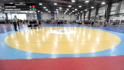 138 lbs Round Of 64 - Austin Laws, NC vs Benjamin Aguilar, VA