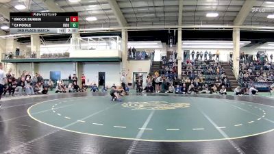 141 lbs 3rd Place Match - Brock Durbin, Ashland vs CJ Poole, Grand Valley State