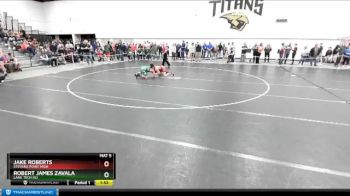 126 lbs Champ. Round 2 - Jake Roberts, Stevens Point High vs Robert James Zavala, Lane Tech (IL)