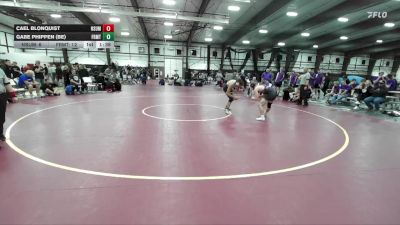 150 lbs Round 2 (8 Team) - Gabe Phippen (BE), Fremont vs Cael Blonquist, North Summit