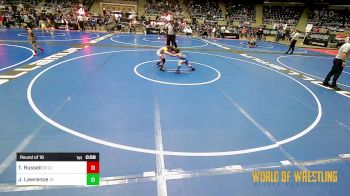 58 lbs Round Of 16 - Tate Russell, ReZults Wrestling vs Julian Lawrence, Team Aggression