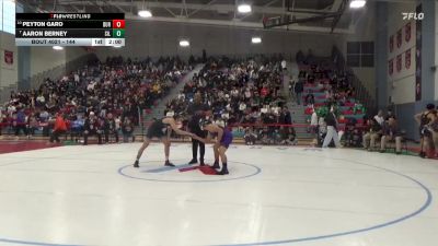 144 lbs Champ. Round 1 - Aaron Berney, Silverado vs Peyton Garo, Durango