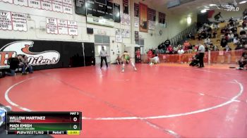 125 lbs Cons. Round 4 - Yanna Gutierrez, Downey vs Melissa Pena Guzman, Porterville