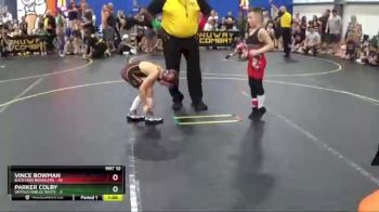 60 lbs Round 1 (8 Team) - Vince Bowman, Backyard Brawlers vs Parker Colby, Untouchables White