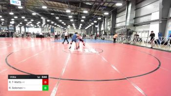 170 lbs Consi Of 32 #1 - Reilly Turner-Watts, ME vs Ryan Solomon, PA