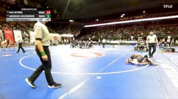 115 Class 2 lbs Quarterfinal - Maya Saldivar, William Chrisman vs Alyssa Salemie, Branson