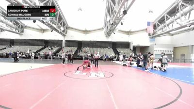 162-H lbs 2nd Place - Cameron Pote, AMERICAN MMA AND WRESTLING vs Konrad Haugeto, Hopewell Valley
