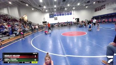 62 lbs Round 3 - Kiera Young, Windy City Wrestlers vs Hensley Nelson, Riverton USA Wrestling