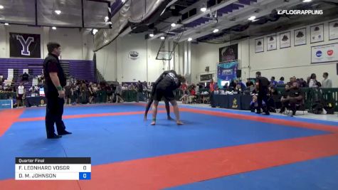 FREDERIC LEONHARD VOSGRONE vs DEVHONTE M. JOHNSON 2019 Pan IBJJF Jiu-Jitsu No-Gi Championship