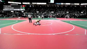 110 lbs Cons. Semi - Ryan Addis, GFF3 vs Merrick Evans, BKV1