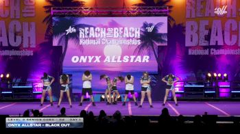 Onyx Allstar - Black Out [2026 L3 Senior Coed - D2 Day 1] 2026 ACDA Reach the Beach All Star Grand Nationals - DII