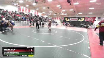 105 lbs Cons. Round 3 - Kayden Yoon, Huntington Beach vs Charis Tolentino, Coastal Academy