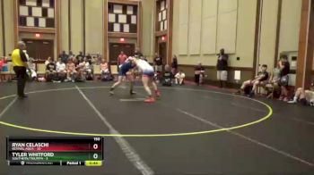 150 lbs Semis & 1st Wrestleback (8 Team) - Ryan Celaschi, Revival Aqua vs Tyler Whitford, Southern/Triumph