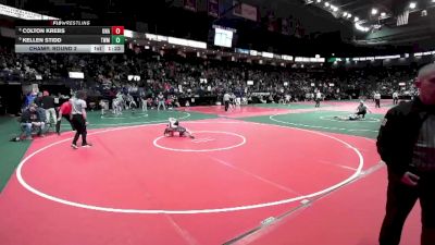 60 lbs Champ. Round 2 - Kellen Stidd, TWM1 vs Colton Krebs, Unattached