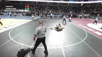 II-126 lbs 3rd Place Match - Aidan Lee, John Glenn vs Barrett David, South Seneca