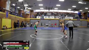 138 lbs Quarterfinal - Andrew Sotherland, Cyprus vs Maxwell(Max) Ferguson, Olympus