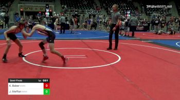 92 lbs Semifinal - Karver Baker, Broken Arrow Wrestling Club vs Jack Steffan, Broken Arrow Wrestling Club