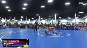 77 lbs Quarters & 1st Wb (16 Team) - Vince Von Bernewitz, Virginia vs Anthony Lopera, New Jersey