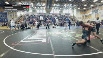 132 lbs Cons. Round 4 - Ethan King, Camden Outsiders vs Isaiah Washner, Grapple Academy