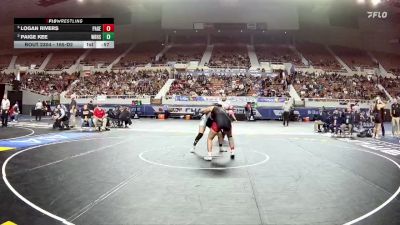 165-D2 Cons. Semi - Logan Rivers, Page High School vs Paige Kee, Window Rock High School