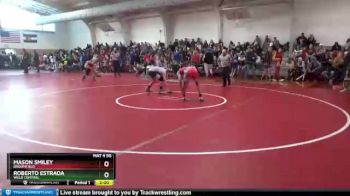 120 lbs Champ. Round 1 - Roberto Estrada, Weld Central vs Mason Smiley, Broomfield