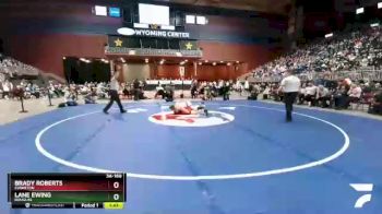 3A-160 lbs 1st Place Match - Lane Ewing, Douglas vs Brady Roberts, Evanston