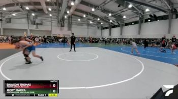 175 lbs Semifinal - Dawson Thomas, Texans Wrestling Club vs Ricky Ibarra, Lofton Style Wrestling Club