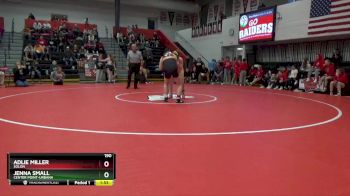 190 lbs Quarterfinal - Adlie Miller, Solon vs Jenna Small, Center Point-Urbana