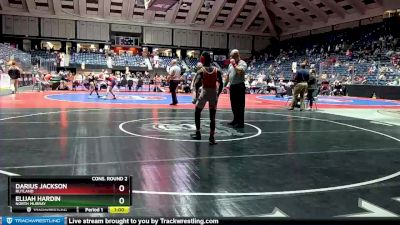 2A-113 lbs Cons. Round 2 - Elijah Hardin, North Murray vs Darius Jackson, Rutland