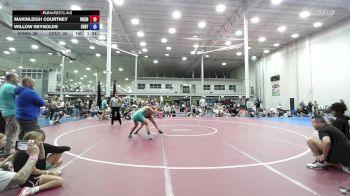 138 lbs Rr Rnd 6 - Makinleigh Courtney, Steel Valley Vixens vs Willow Reynolds, Central Pennies