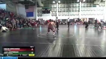 121 lbs Round 5 - Liam Amsterdam, Faith Lutheran vs Oscar Hernandez, Arbor View