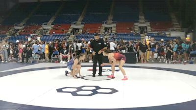 130 lbs Cons. Rd Of 64 - Sydney Laboon, Pennsylvania vs Karris Carter, Colorado