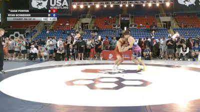 215 lbs Champ. Rd Of 32 - Gage Ponton, Idaho vs Ryan Schneider, Connecticut