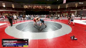 144 lbs Semifinal - Hudson Hackbarth, Husky Wrestling Club vs Garrison Sartain, Husky Wrestling Club