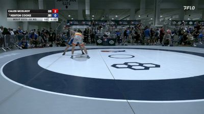 61 kg Cons. Rd Of 32 - Caleb McElroy, Central Valley RTC vs Kenton Cooke, Jackrabbit Wrestling Club