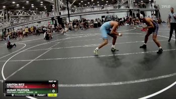 165 lbs Round 4 (8 Team) - Husam Mustafa, Team Shutt Garnett Trained vs Ashton Ritz, VA Team Predator
