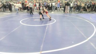 98 lbs Consi Of 8 #1 - Max Fries, 208 Spartans vs Luis Ramos Jr, Run To Danger