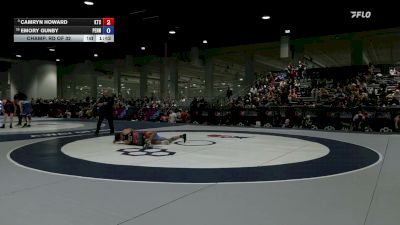 71 kg Champ. Rd Of 32 - Camryn Howard, KD Training Center vs Emory Gunby, Pennsylvania