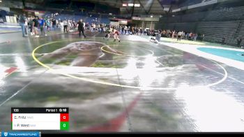 106 lbs 5th Place Match - Phoenix West, Washington vs Charlie Fritz, Team Aggression Wrestling Club