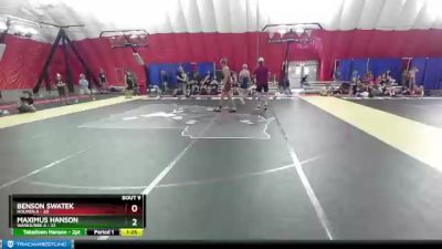 170 lbs Placement Matches (8 Team) - Maximus Hanson, Waska/BBE A vs Benson Swatek, Holmen A